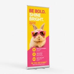 33.5" x 79" GranValor Retractable Banner Stand