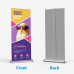 33.5" x 80" Premium Retractable Banner Stand