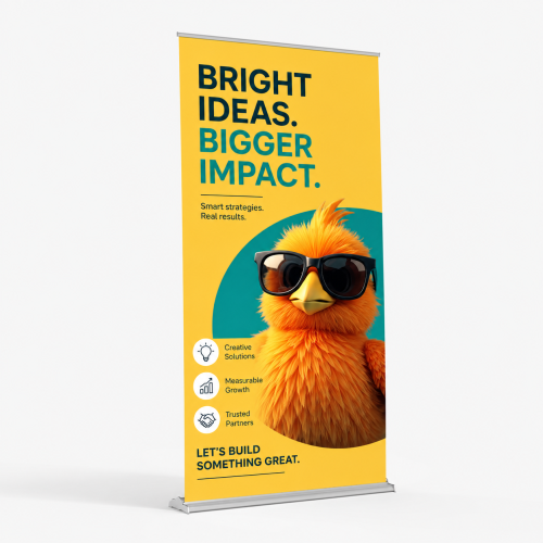 48"x 92" Superior Retractable Banner Stand