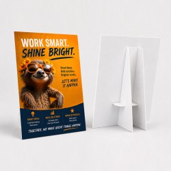 8.5" x 11" Easel Back