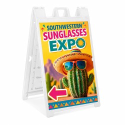 A-Frame Directional Sign